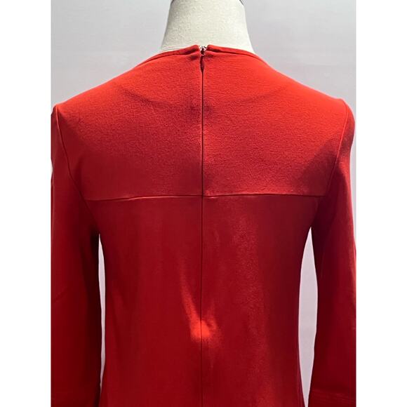 Whistles Red Pockets Stretch Sheath Dress‎ Sz US 4 - Picture 6 of 12